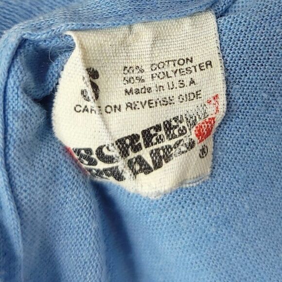 On Target T Shirt Vintage 80s 1986 1987 Bullseye Made In USA Mens Size Small - Picture 6 of 7